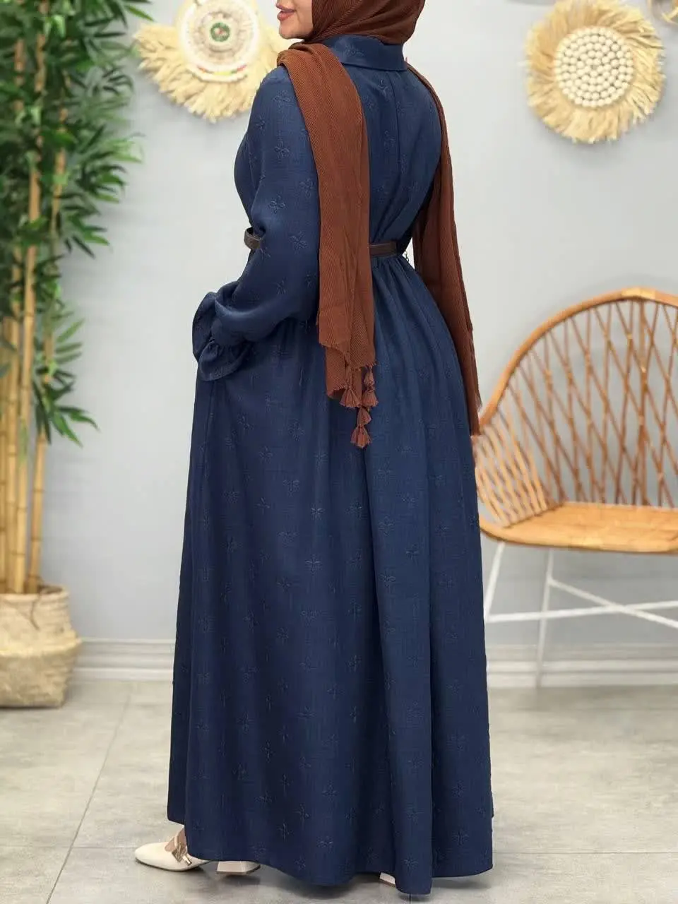 3416-پیراهن مزونی ویشکا